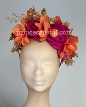 Load image into Gallery viewer, Pink, orange and gold
