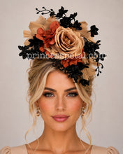 Load image into Gallery viewer, Black, beige and brown
