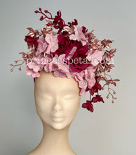 Load image into Gallery viewer, Burgundy, pink and rose gold
