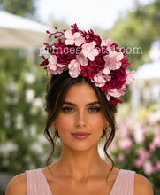 Load image into Gallery viewer, Burgundy and pink
