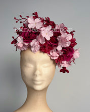 Load image into Gallery viewer, Burgundy and pink
