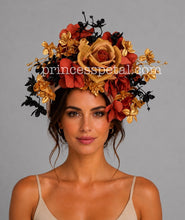 Load image into Gallery viewer, Brown, black and gold
