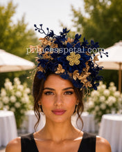 Load image into Gallery viewer, Navy and gold
