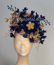 Load image into Gallery viewer, Navy and gold
