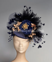 Load image into Gallery viewer, Navy and gold
