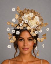 Load image into Gallery viewer, Gold and white
