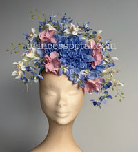 Load image into Gallery viewer, Blue, white and pink
