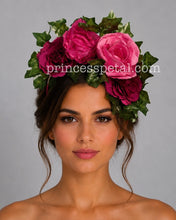 Load image into Gallery viewer, Pink and burgundy
