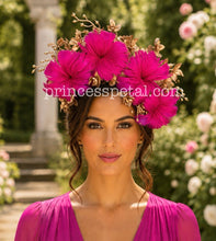 Load image into Gallery viewer, Hot pink and gold
