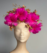 Load image into Gallery viewer, Hot pink and gold

