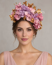 Load image into Gallery viewer, Lilac, pink and gold
