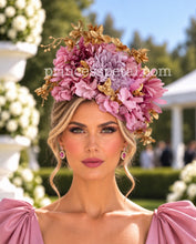 Load image into Gallery viewer, Lilac, pink and gold
