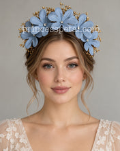 Load image into Gallery viewer, Blue and gold
