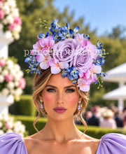 Load image into Gallery viewer, Lilac, pink and blue
