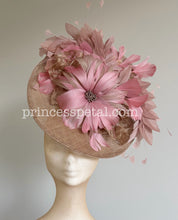 Load image into Gallery viewer, Pink and beige headband
