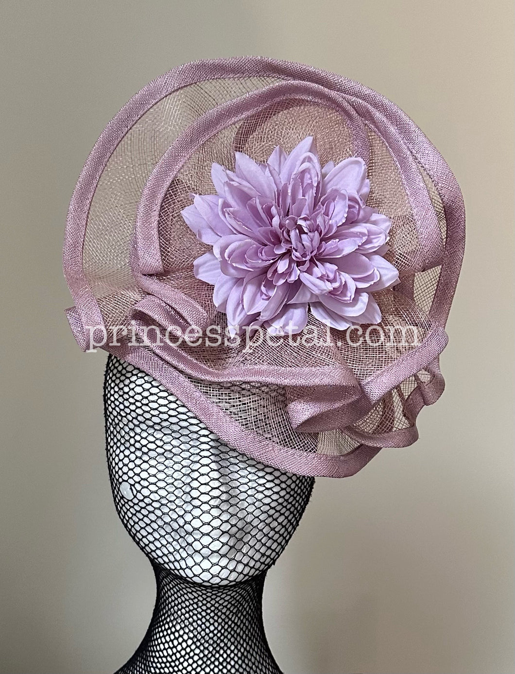 Lilac Fascinator
