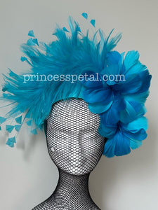 Aqua and turquoise