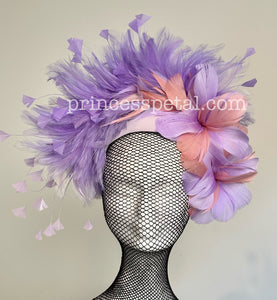 Lilac and pink