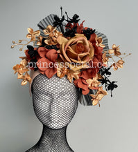 Load image into Gallery viewer, Browns , black and gold
