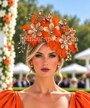 Load image into Gallery viewer, Orange and gold
