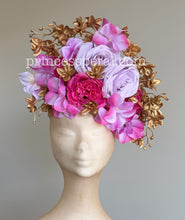 Load image into Gallery viewer, Pink, lilac and gold
