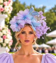 Load image into Gallery viewer, Lilac and blue

